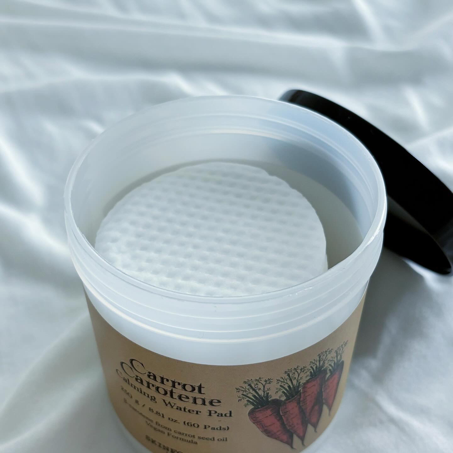 キャロットカロテン カーミングウォーターパッド/SKINFOOD/トナーパッドを使ったクチコミ（3枚目）