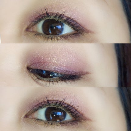 ジェルアイライナー/CEZANNE/ジェルアイライナーを使ったクチコミ(3枚目)