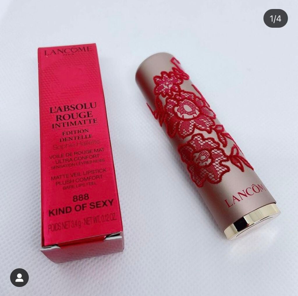 ラプソリュ ルージュ/LANCOME/口紅を使ったクチコミ(1枚目)