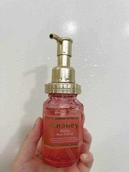 &honey Melty モイストリッチヘアオイル3.0/&honey/ヘアオイルを使ったクチコミ(2枚目)