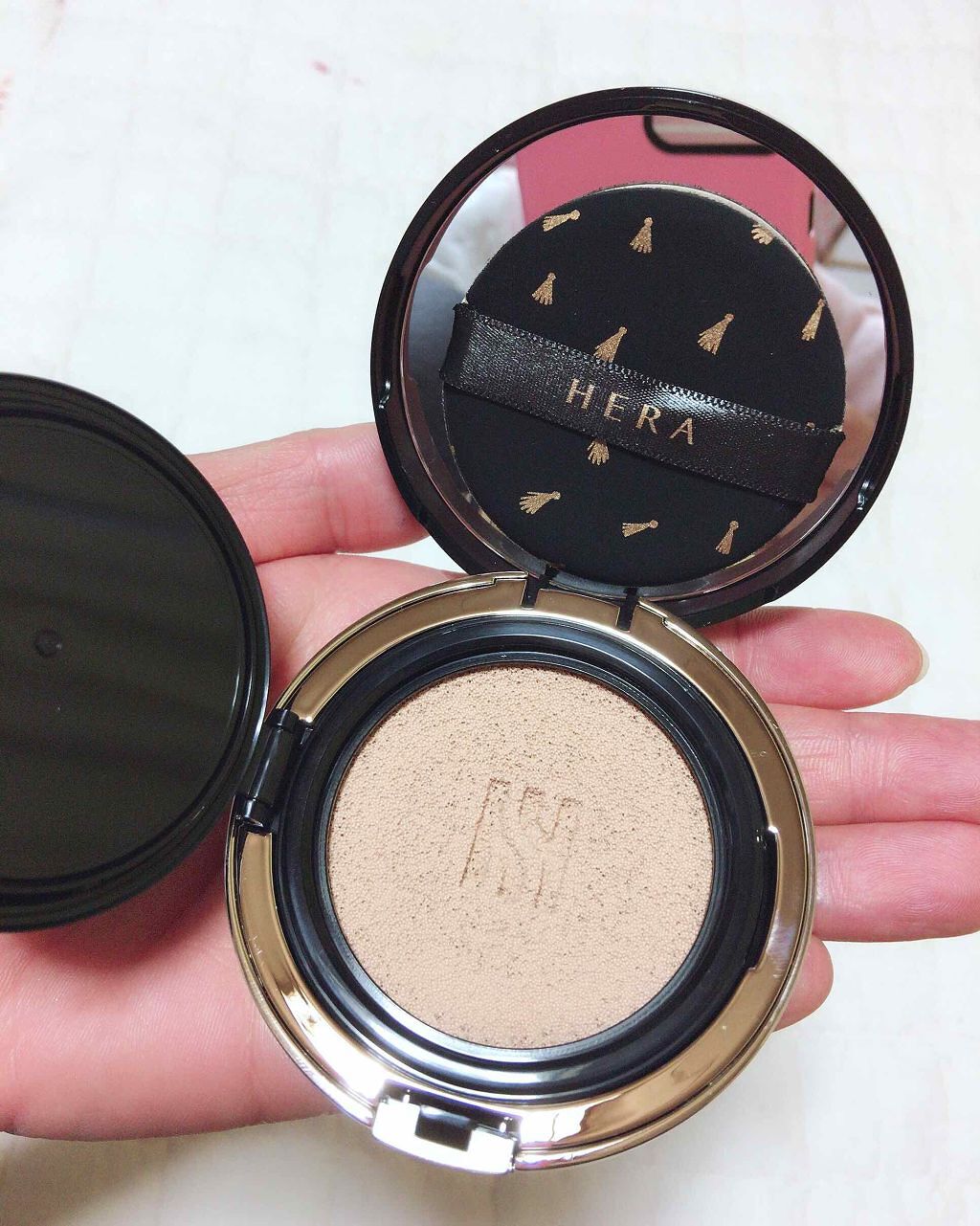 ブラック クッション/HERA/クッションファンデーションを使ったクチコミ(3枚目)