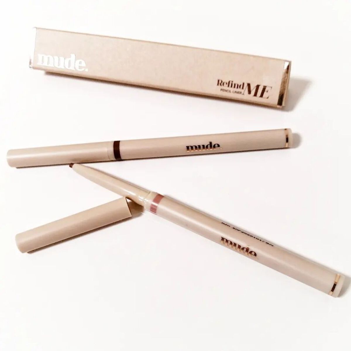 mude. リファインドミーペンシルライナーのクチコミ「新発売イベントをやってると買いたくなる病気です。⁡
⁡⁡
⁡⁡⁡
⁡
⁡⁡
⁡ #ミュード⁡
.....」（2枚目）