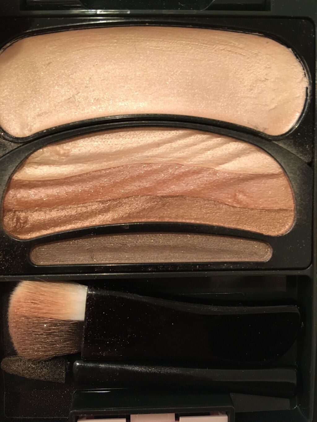 ブラシひと塗りシャドウN/オーブ/アイシャドウパレットを使ったクチコミ(7枚目)