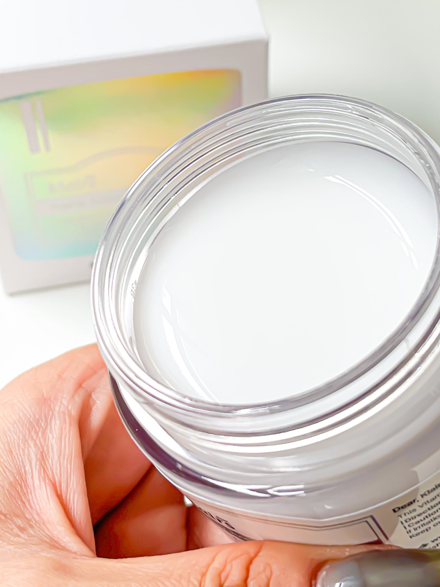 フレッシュリージュースドビタミンEマスク(90g)/Klairs/フェイスクリームを使ったクチコミ(2枚目)