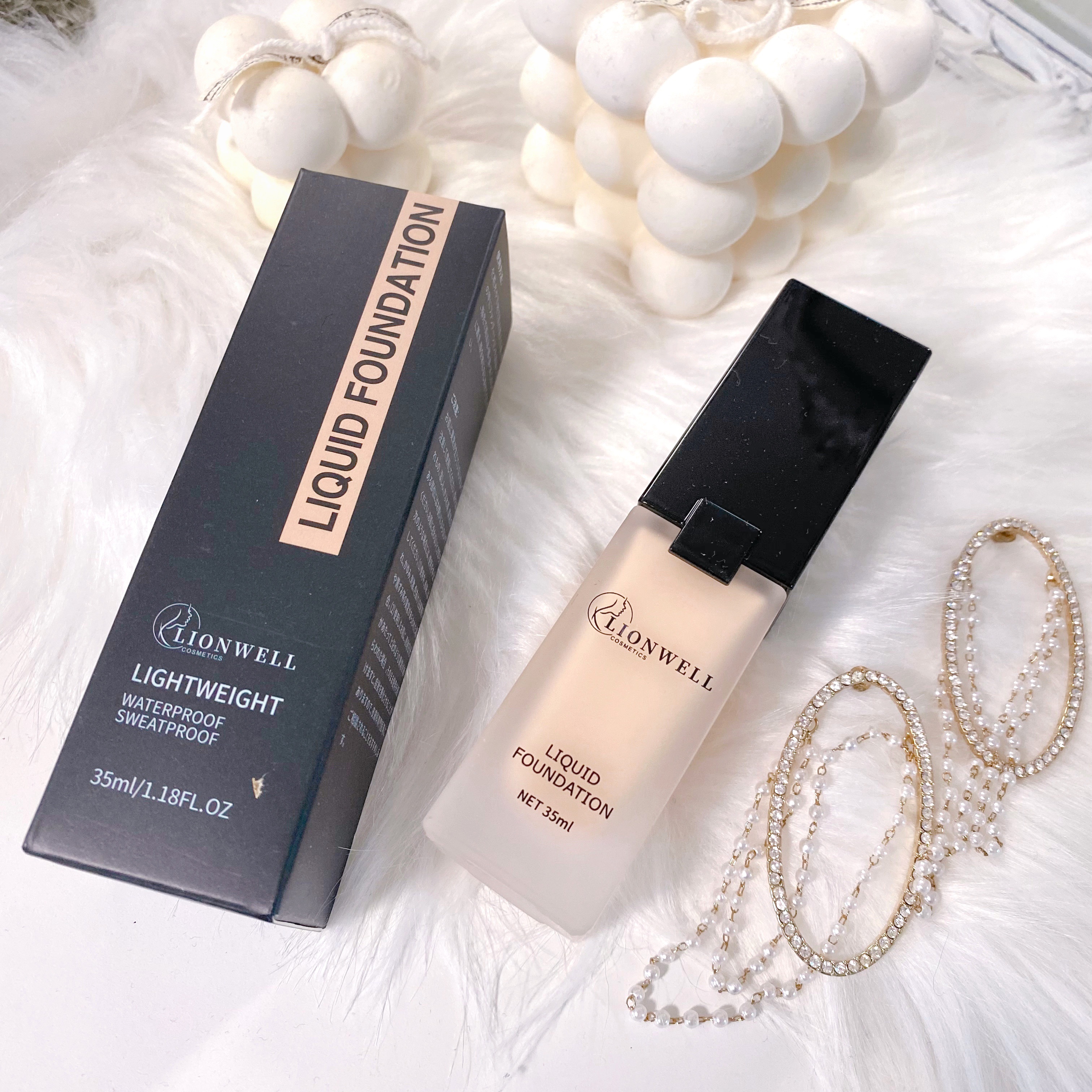 スキンフィット ファンデーション 01/LionWell（ライオンウェル）/リキッドファンデーションを使ったクチコミ（1枚目）