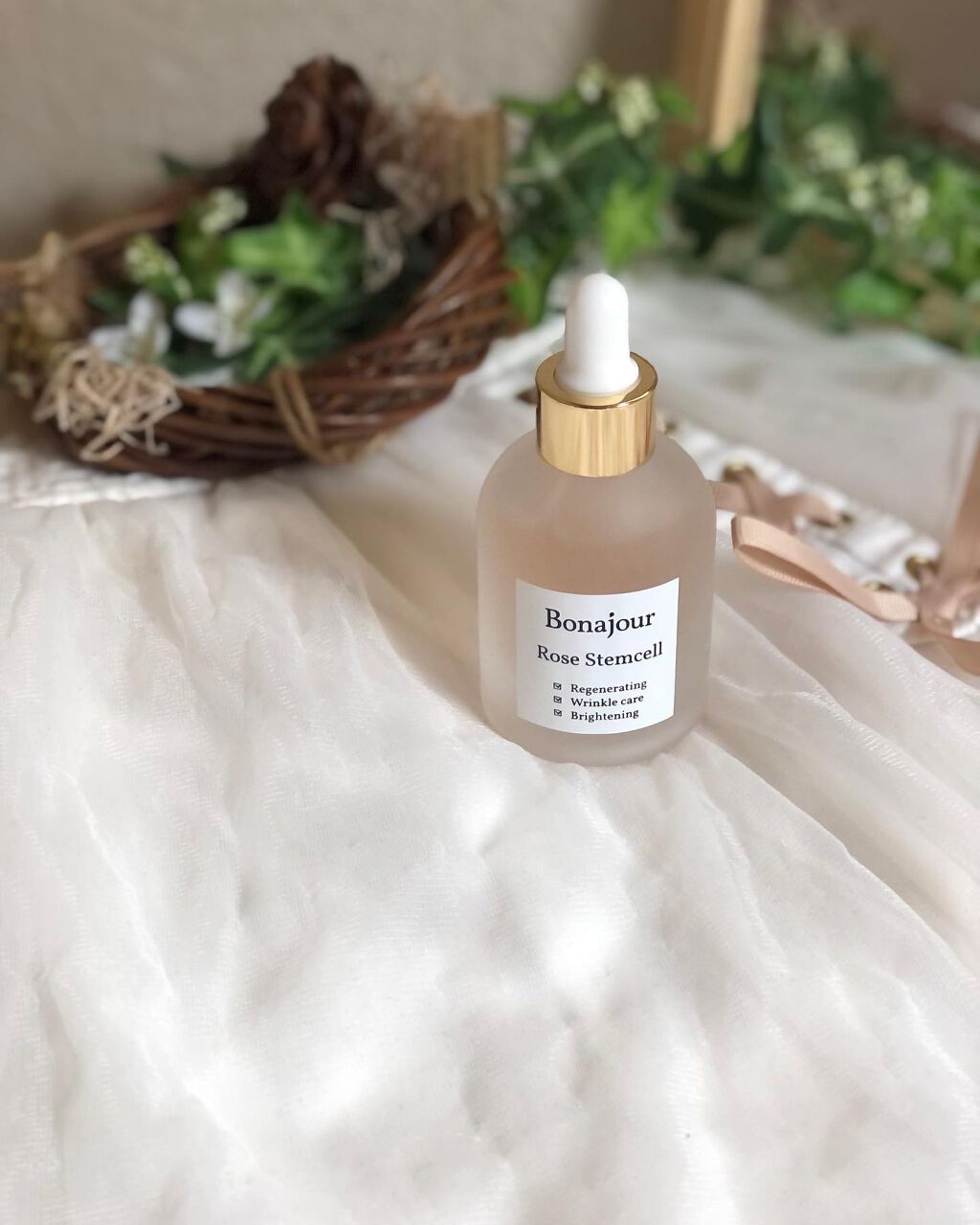 ローズステムセルセラム/Bonajour/美容液を使ったクチコミ(4枚目)