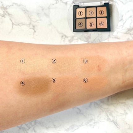 ブラーフィニシュシャドウパレット/Dinto/アイシャドウパレットを使ったクチコミ(3枚目)