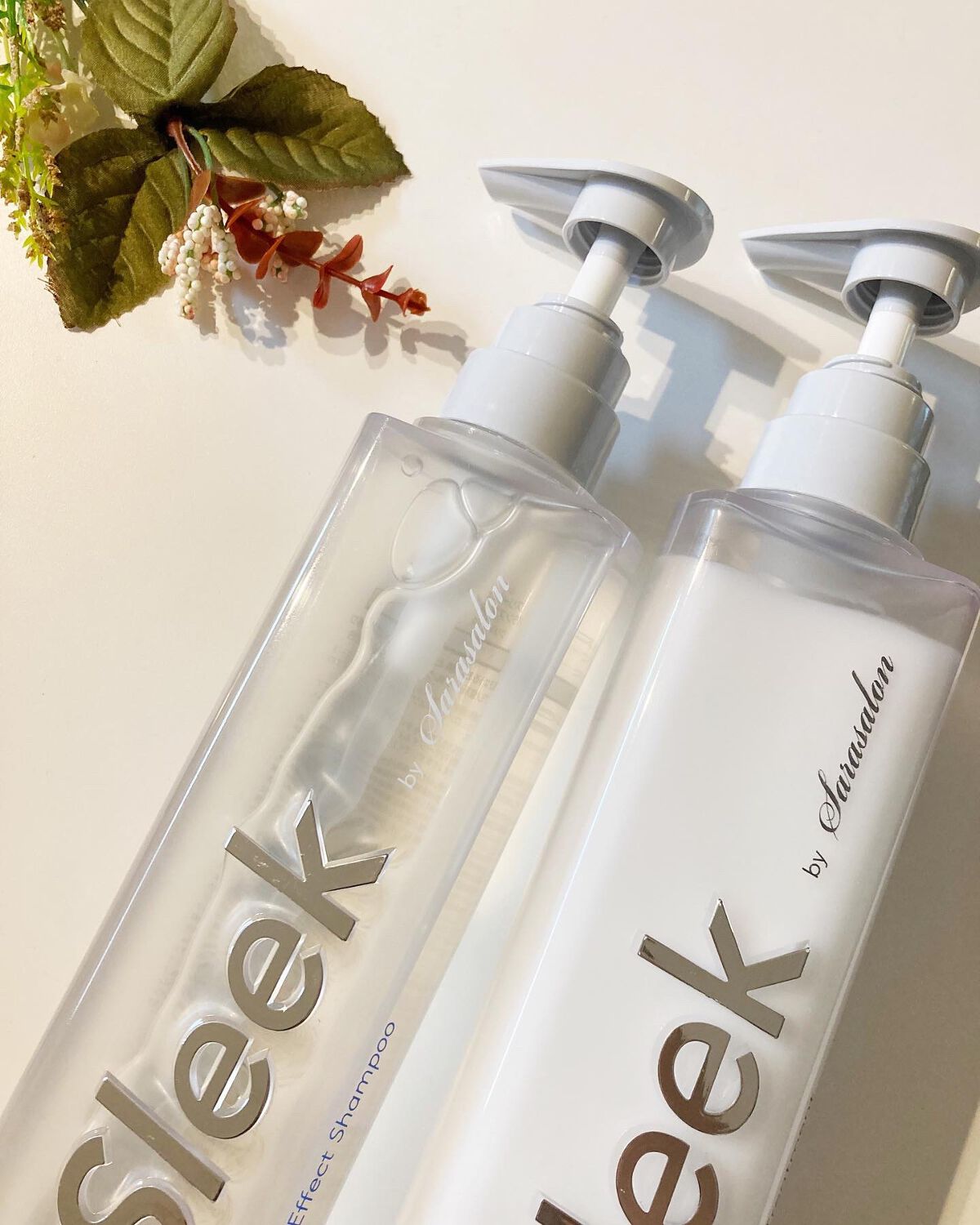 バランスエフェクトシャンプー／トリートメント/スリーク by サラサロン/市販シャンプーを使ったクチコミ（1枚目）