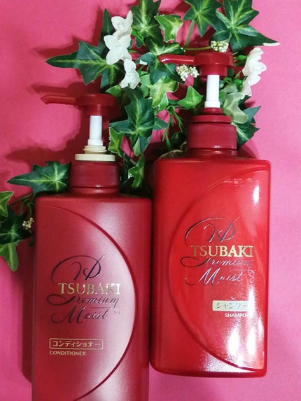 プレミアムモイスト シャンプー/ヘアコンディショナー/TSUBAKI/市販シャンプーを使ったクチコミ(1枚目)
