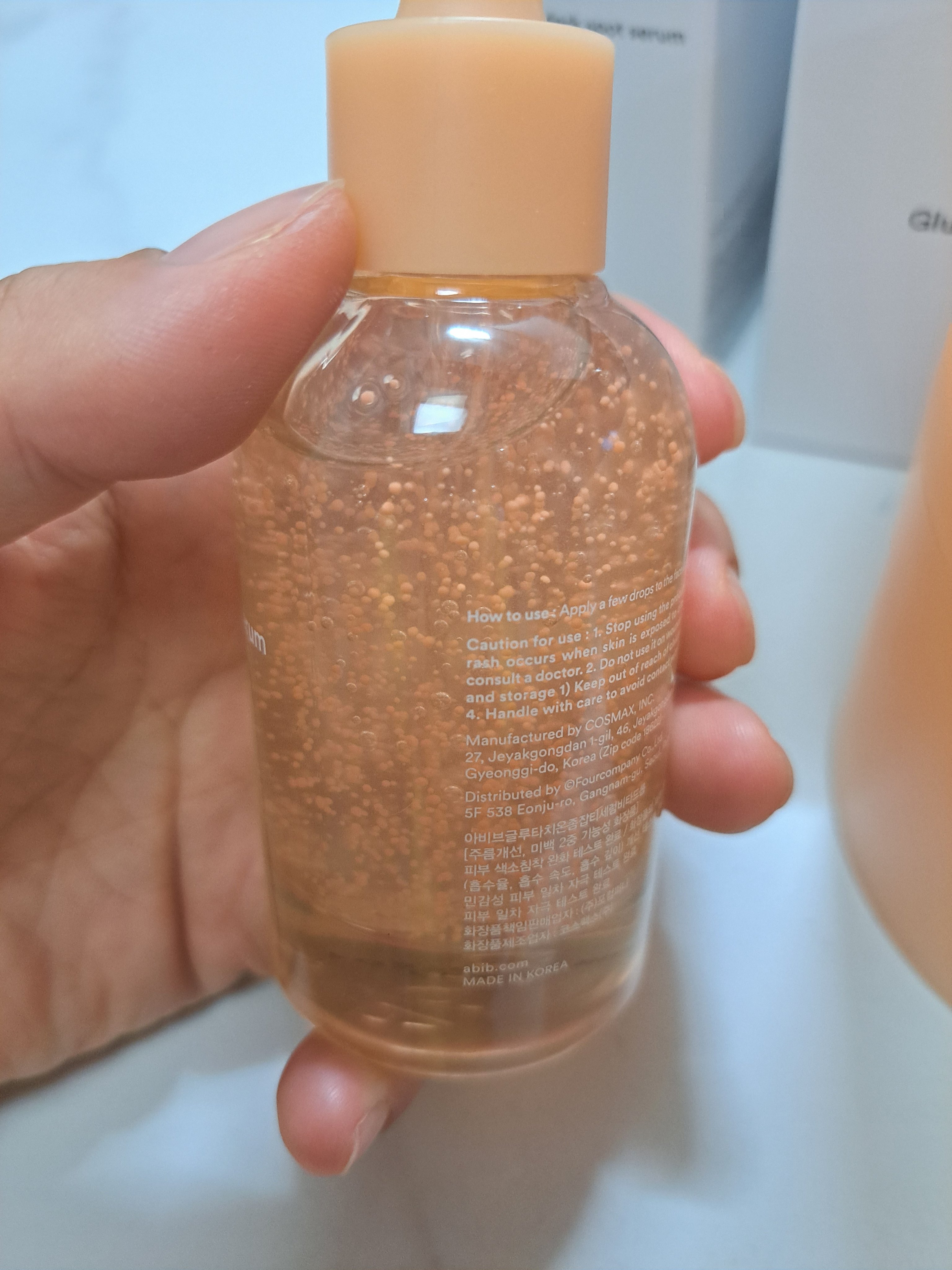 アビブ　グルタチオンソームダークスポットセラムビタドロップ/Abib /美容液を使ったクチコミ（2枚目）