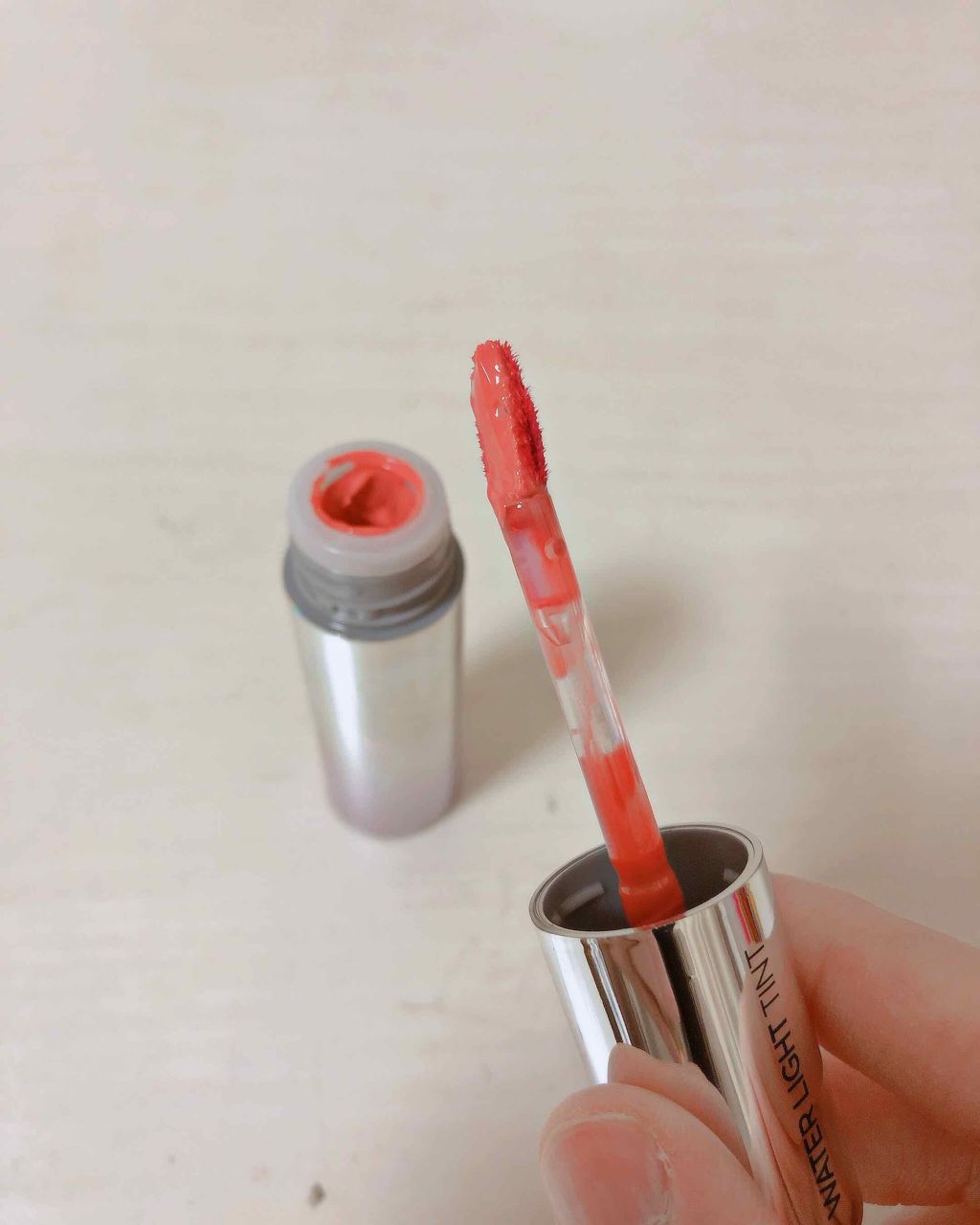 アピュー ウォーターライト ティント/A’pieu/リップティントを使ったクチコミ(2枚目)