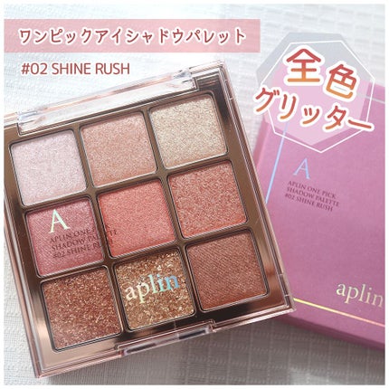 ワンピックアイシャドウパレット/APLIN/アイシャドウパレットを使ったクチコミ(1枚目)