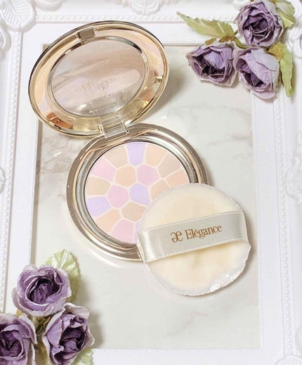 ラ プードル オートニュアンス/Elégance/プレストパウダーを使ったクチコミ(1枚目)