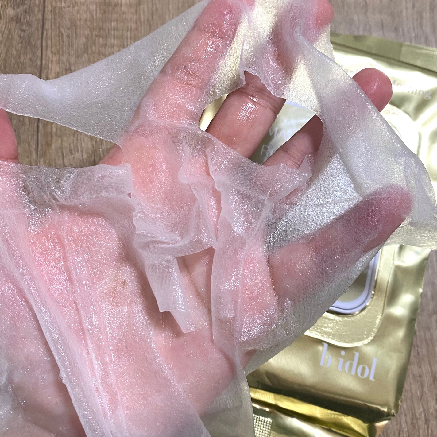 メイクルーティンマスクR/b idol/シートマスク・パックを使ったクチコミ(2枚目)