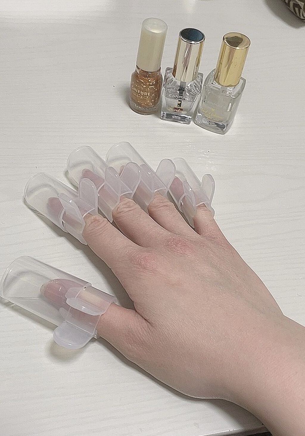 ネイル エナメル/ちふれ/マニキュアを使ったクチコミ（2枚目）