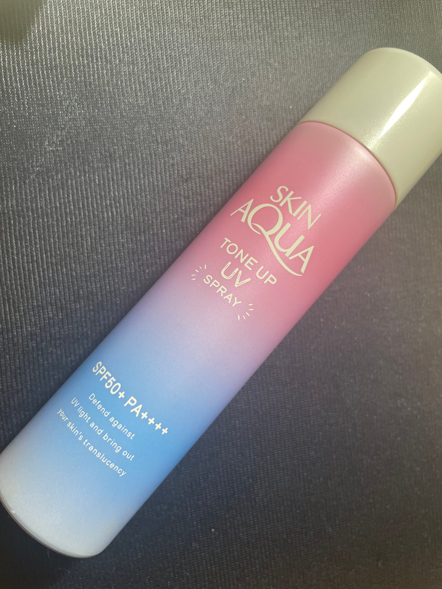 スキンアクア トーンアップUVスプレー/スキンアクア/日焼け止めミスト・スプレーを使ったクチコミ(1枚目)