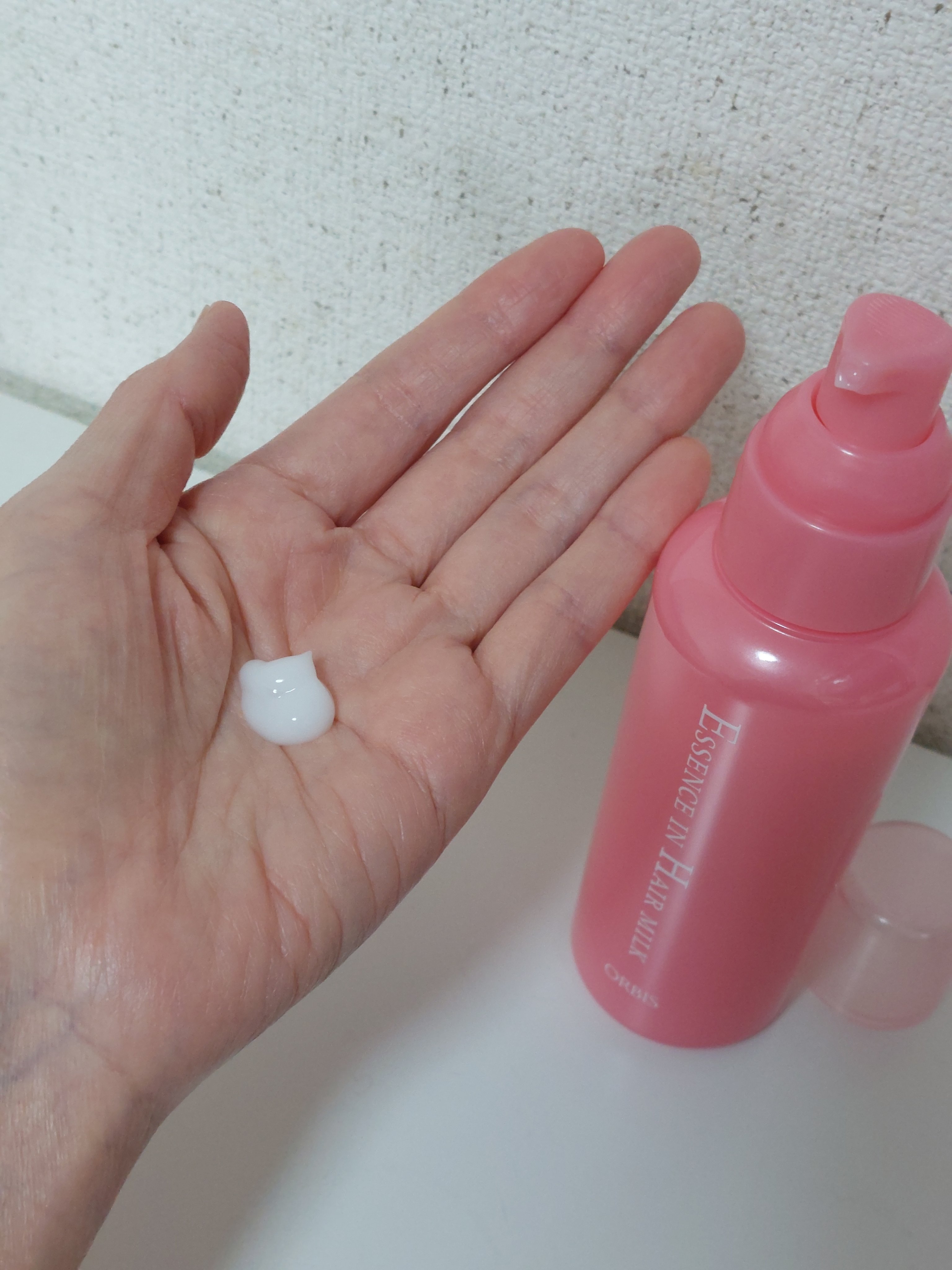 エッセンスインヘアミルク/オルビス/ヘアミルクを使ったクチコミ（3枚目）