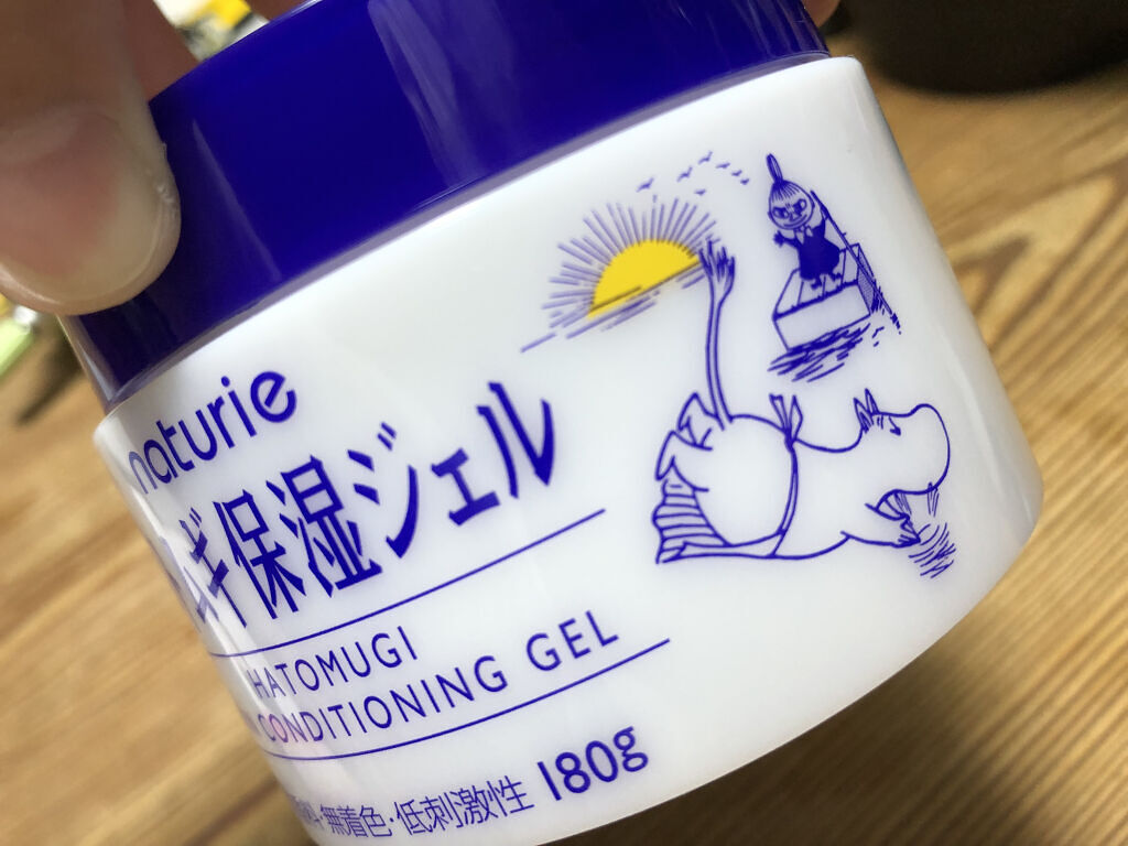 ハトムギ保湿ジェル(ナチュリエ スキンコンディショニングジェル) 限定ムーミンデザイン 180g /ナチュリエ/美容液を使ったクチコミ（3枚目）