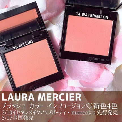 ブラッシュ カラー インフュージョン/ローラ メルシエ/パウダーチークを使ったクチコミ(2枚目)