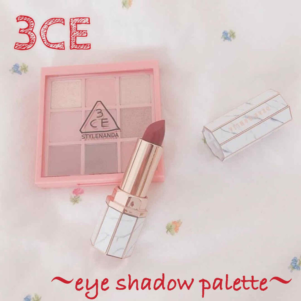 3CE マルチアイカラーパレット/3CE/アイシャドウパレットを使ったクチコミ（1枚目）