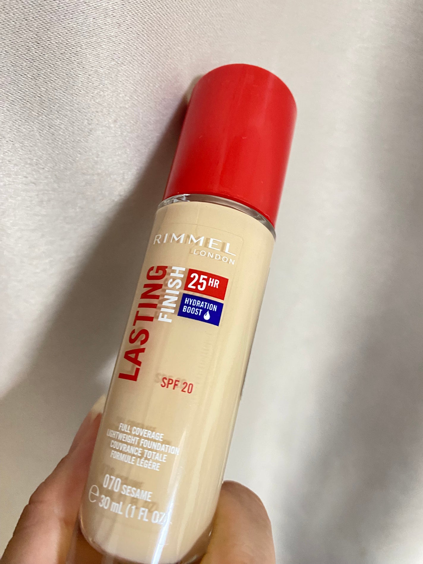 ラスティングフィニッシュ ファンデーション/リンメル ロンドン/リキッドファンデーションを使ったクチコミ(1枚目)