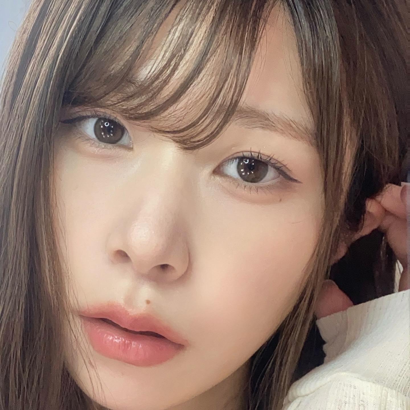 セラミックスキンセバムパウダー 02 バイオレット/AMUSE/ルースパウダーを使ったクチコミ（2枚目）