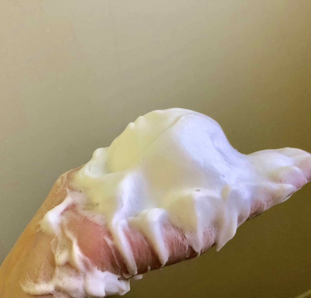 桃まるかじり重曹泡洗顔/毛穴撫子/洗顔フォームを使ったクチコミ(3枚目)