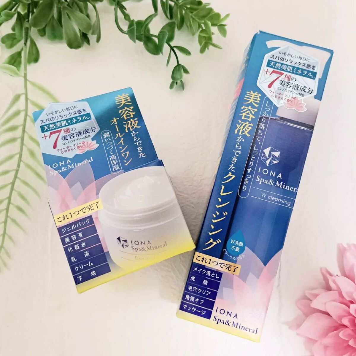 エッセンス ジェル/イオナ スパ＆ミネラル/オールインワン化粧品を使ったクチコミ（1枚目）