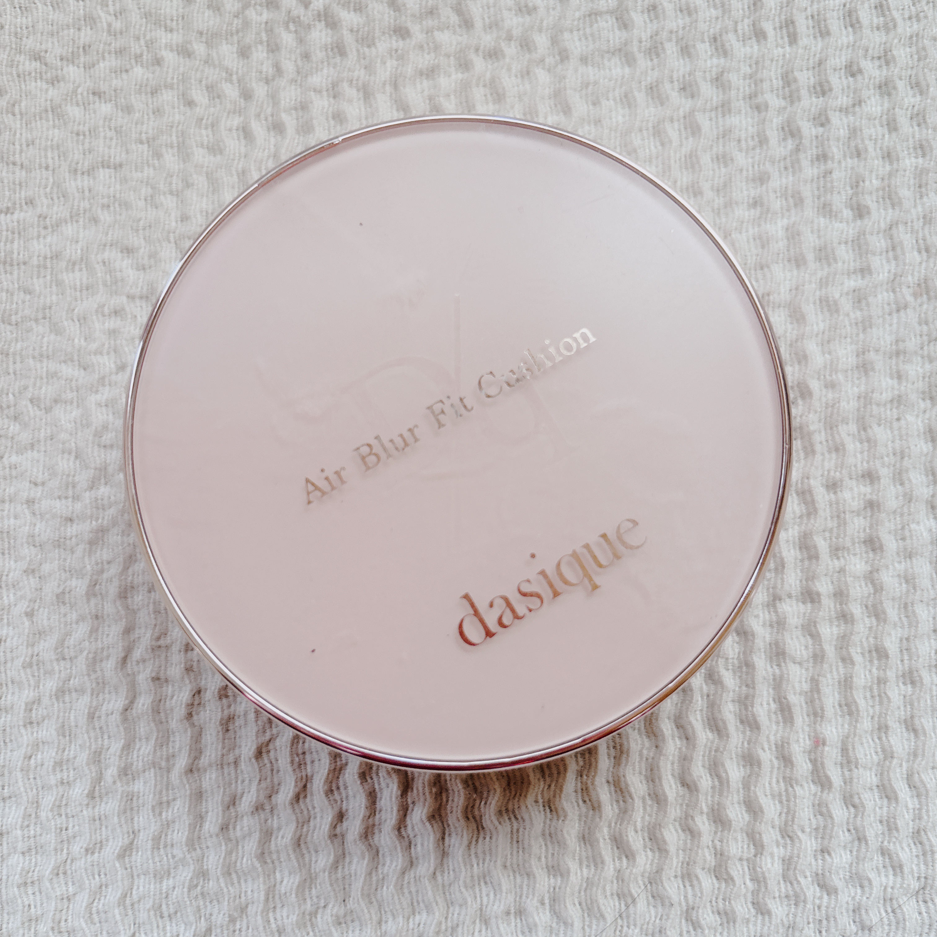 エアーブラーフィットクッション 21N ヌーディベージュ/dasique/クッションファンデーションを使ったクチコミ（1枚目）