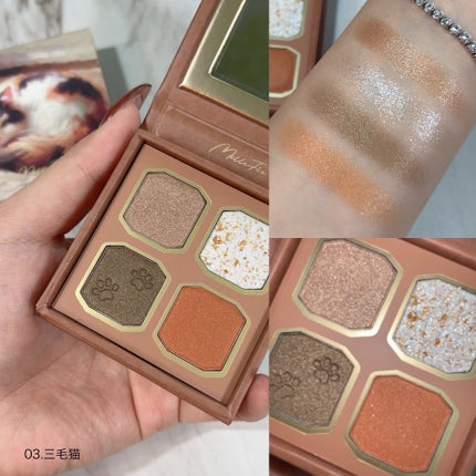 マイキティアイパレット/MilleFée/アイシャドウパレットを使ったクチコミ(5枚目)