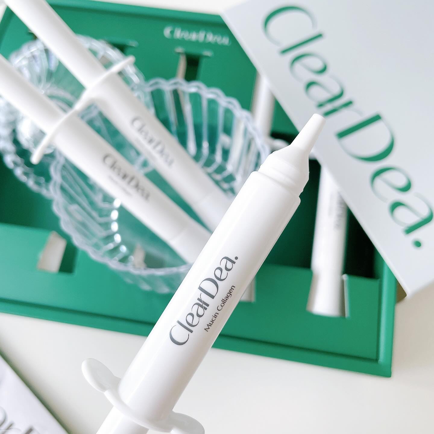 ミューシンコラーゲンボリューミングクリームアンプル/ClearDea./美容液を使ったクチコミ（3枚目）