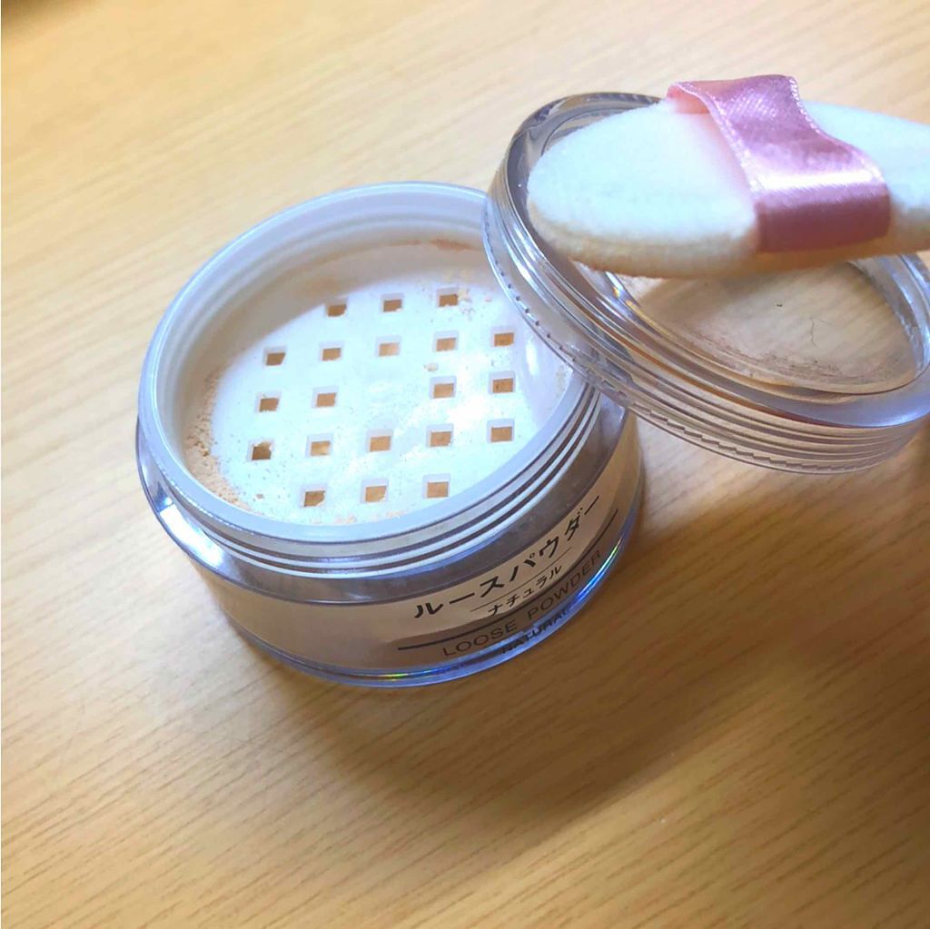 ルースパウダー/無印良品/ルースパウダーを使ったクチコミ(3枚目)