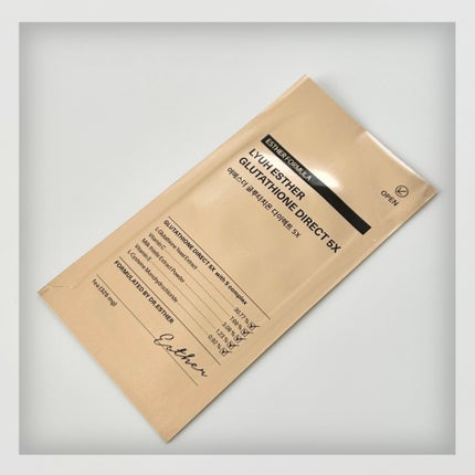 ヨエスターグルタチオンダイレクト5X/ESTHER FORMULA/美容サプリメントを使ったクチコミ(6枚目)