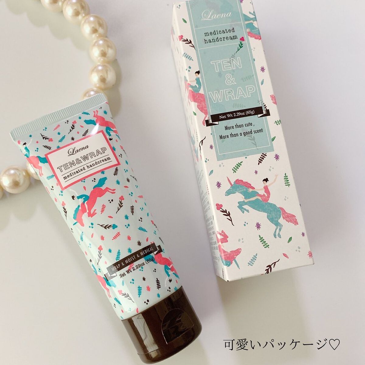 薬用ハンドクリーム テントラップ/ラエナ/ハンドクリームを使ったクチコミ(3枚目)