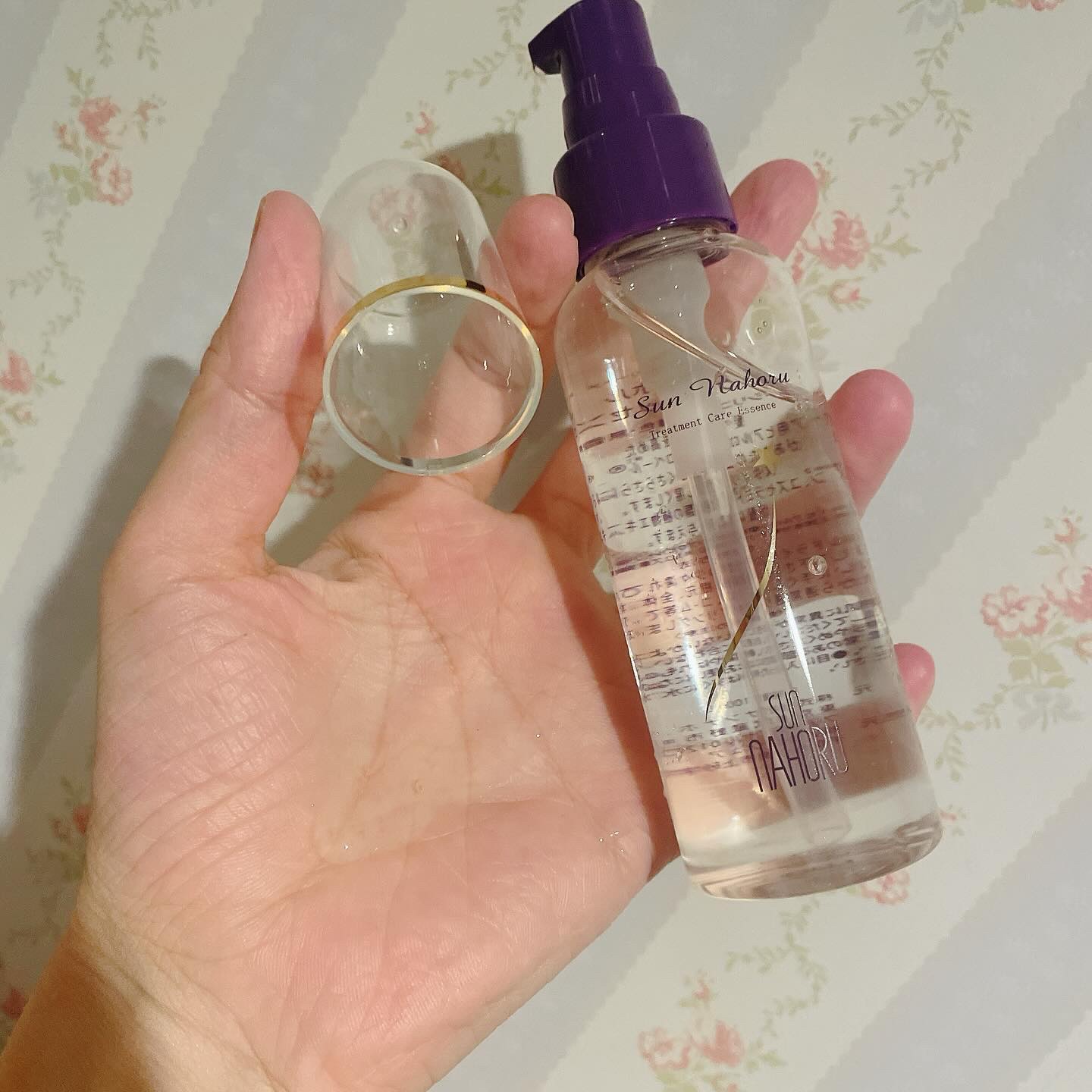 髪のケアエッセンス/サンナホル/アウトバストリートメントを使ったクチコミ（2枚目）