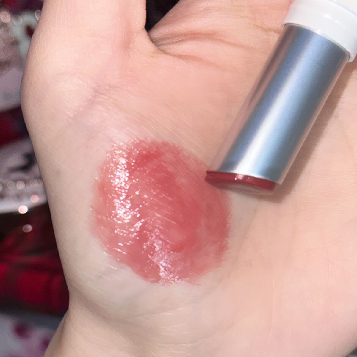 グラスティングメルティングバーム/rom&nd/リップバームを使ったクチコミ(4枚目)