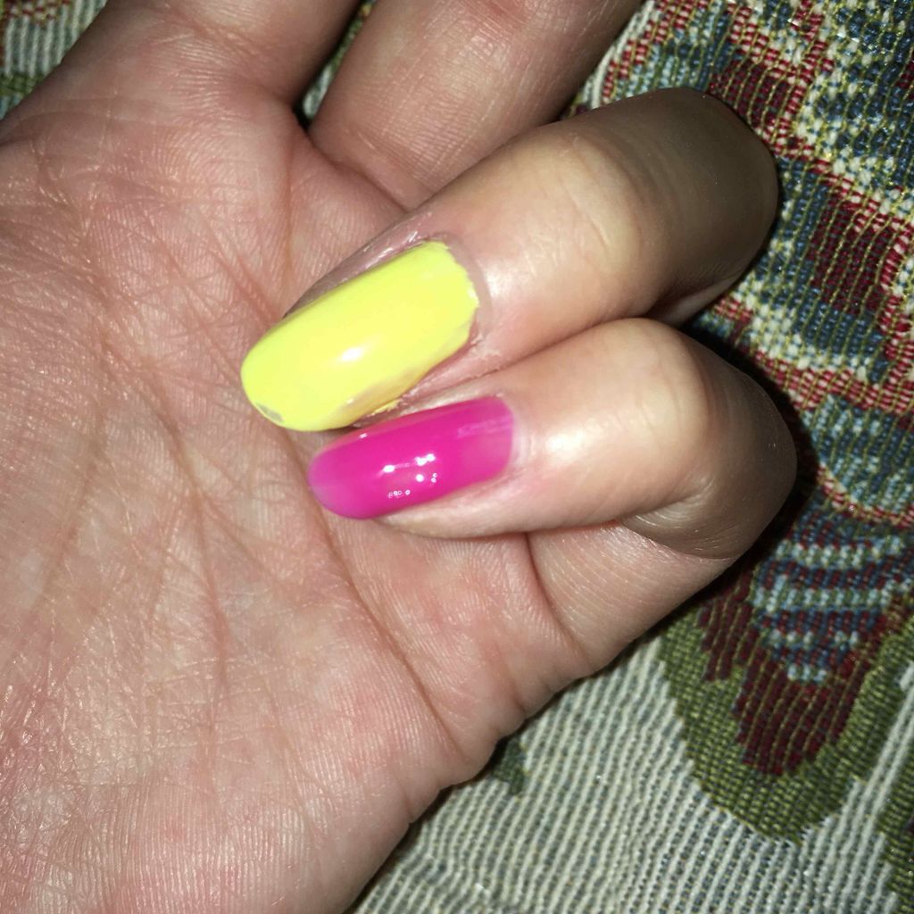 カンコレネイルカラー/DAISO/マニキュアを使ったクチコミ(2枚目)