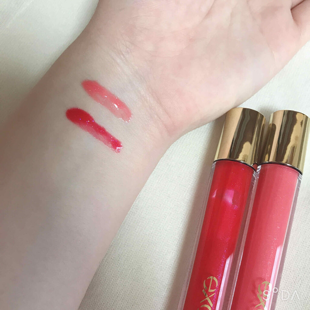 ニュアンスグロスオイル/excel/リップグロスを使ったクチコミ（3枚目）