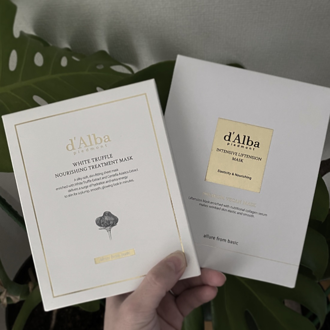 ホワイトトリュフナリシングトリートメントマスク/ダルバ/シートマスク・パックを使ったクチコミ（1枚目）