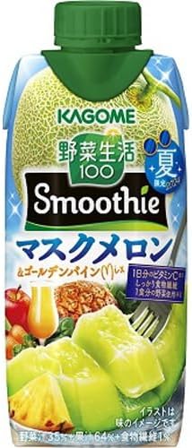 野菜生活100 野菜生活100 Smoothie 夏限定 マスクメロンmixパイナップル