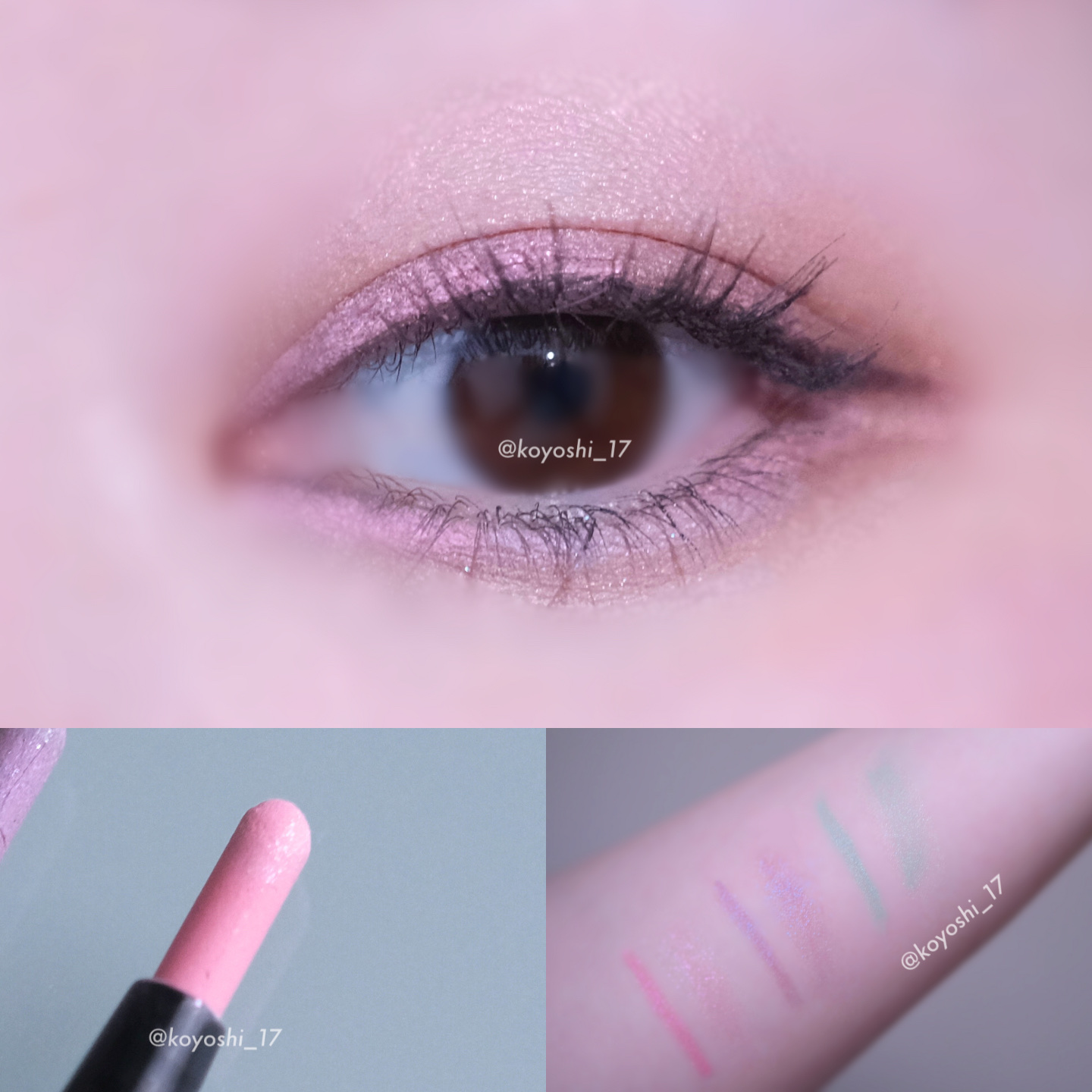 ディオールショウ スティロ ウォータープルーフ 846 パーリー ピンク/Dior/アイライナーを使ったクチコミ（3枚目）