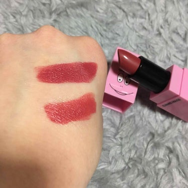 PINK RUMOUR DANGEROUS MATTE LIP COLOR/3CE/口紅を使ったクチコミ（4枚目）