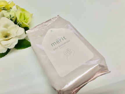 メリット ドライシャンプーシート すっきり爽快タイプ/メリット/ドライシャンプーを使ったクチコミ(7枚目)