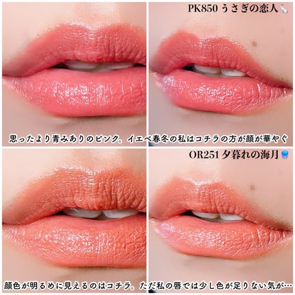 ネンマクフェイク ルージュ/Visée/口紅を使ったクチコミ(5枚目)