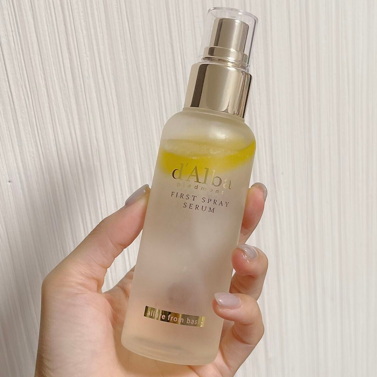 ダルバ ホワイトトリュフファーストスプレーセラム/ダルバ/ミスト状化粧水を使ったクチコミ(1枚目)