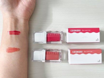 フローウェーブティント/COSNORI/リップティントを使ったクチコミ(2枚目)