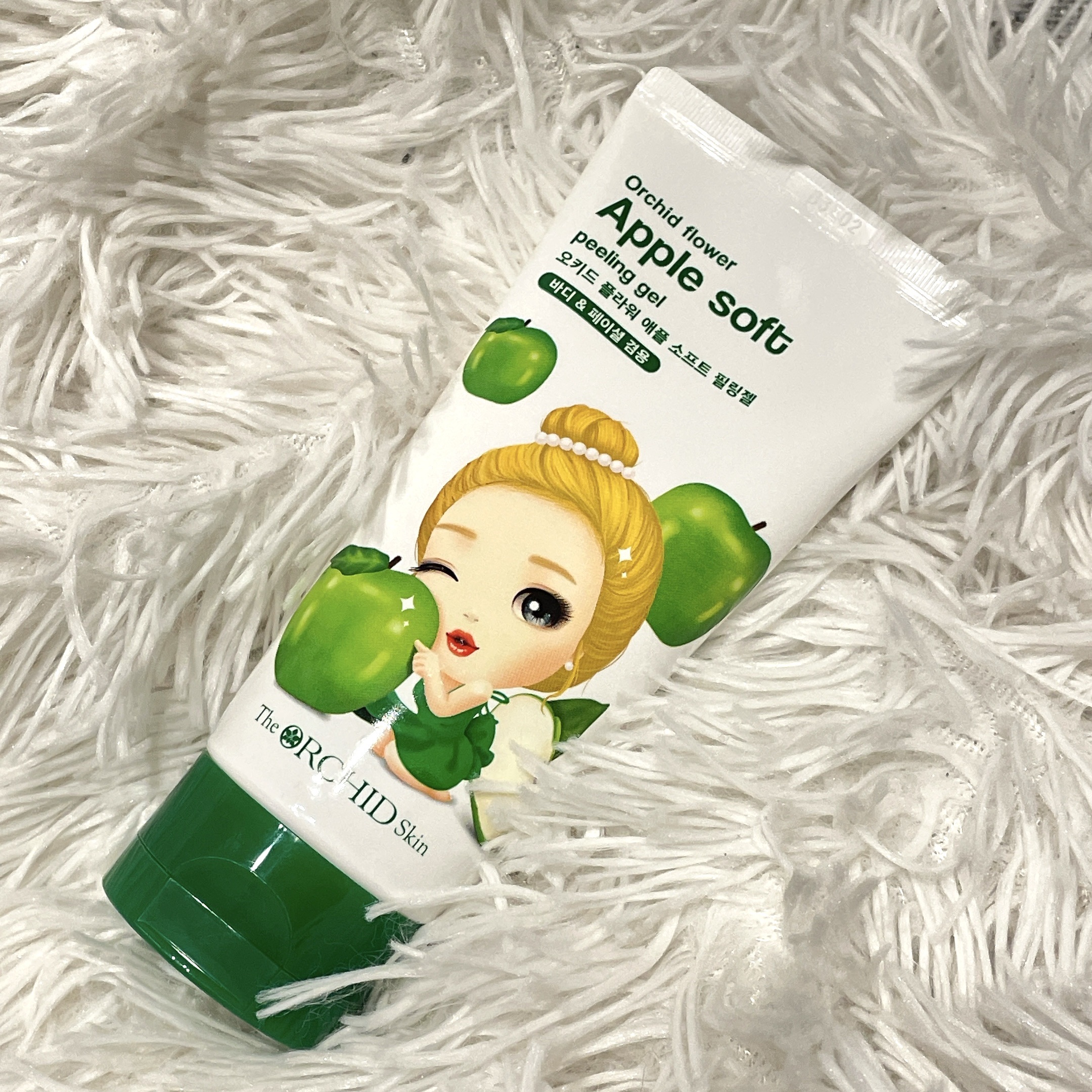 the orchid skin apple soft peeling gelのクチコミ「The ORCHID skin
Apple soft peeling gel

アップルソフト.....」（2枚目）