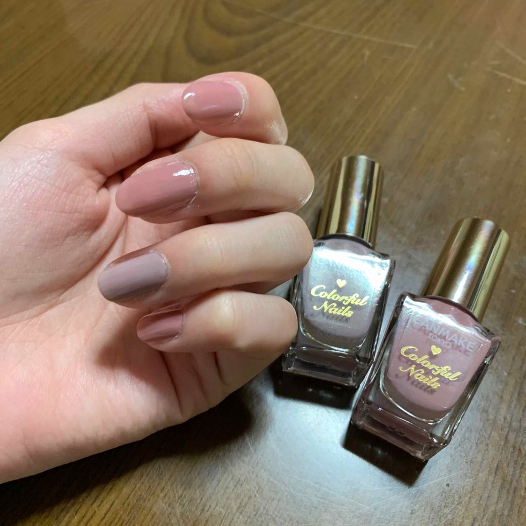 カラフルネイルズ/キャンメイク/マニキュアを使ったクチコミ(2枚目)