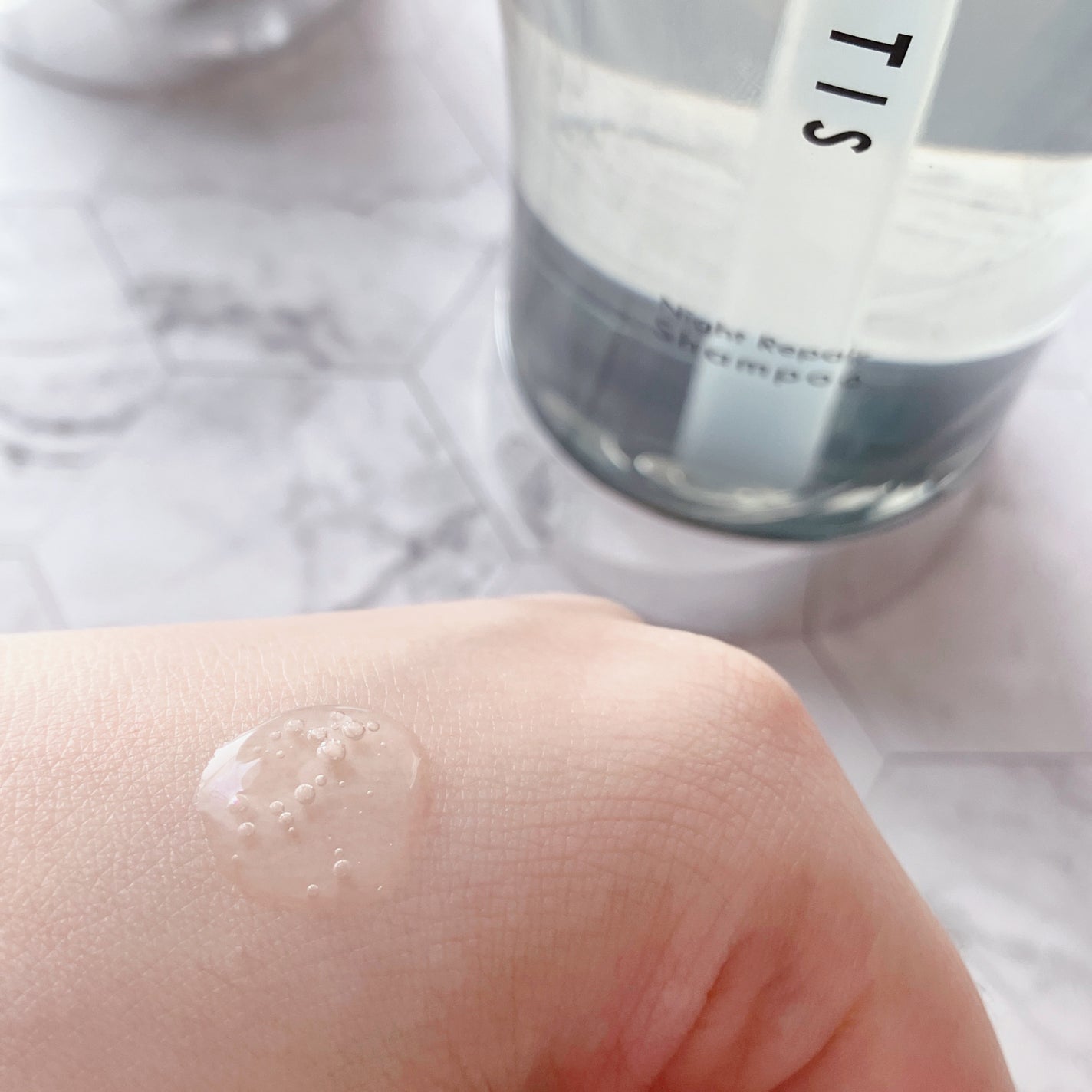 ナイトリペア シャンプー/ヘアトリートメント/THERATIS/シャンプー・コンディショナーを使ったクチコミ(2枚目)