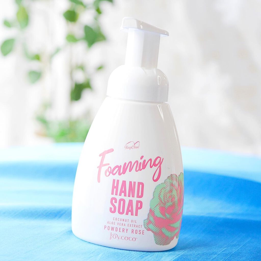 フォームハンドソープ パウダリーローズ/Joy.coco(ジョイココ)/ハンドソープを使ったクチコミ(1枚目)